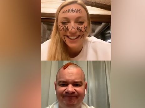 ﻿Полякова відповіла на запитання про ймовірний шлюб із Винником