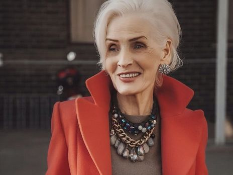 54 кг в 73 года. Самая старшая украинская модель Герасимова мечтает сняться в кино