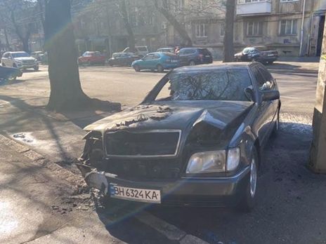 В Одесі відкрили кримінальне провадження за фактом підпалу автомобіля