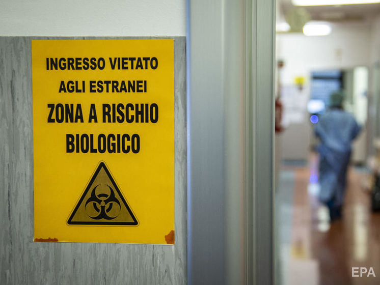 Кількість померлих від коронавірусу в Італії перевищила 16,5 тис. осіб