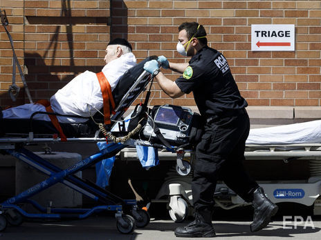 ﻿COVID-19 у США. Майже 25 тис. нових пацієнтів, приблизно 1 тис. померла