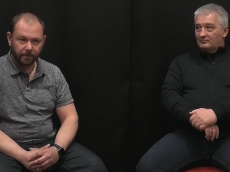Штанько (слева) и Шумский дали интервью Bihus.info