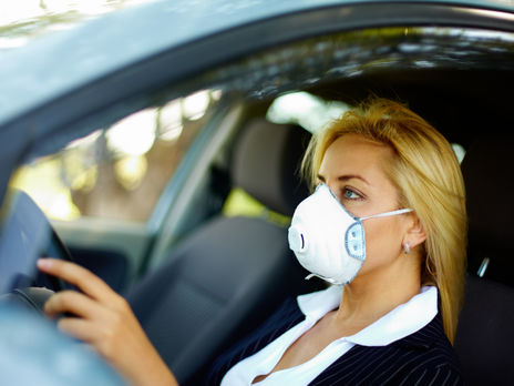 ﻿Центр громадського здоров'я України випустив пам'ятку, як правильно носити респіратор