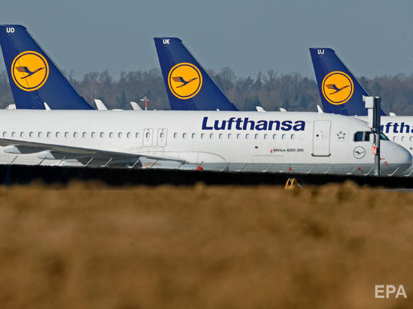 Lufthansa теряет около €1 млн каждый час из-за коронавируса