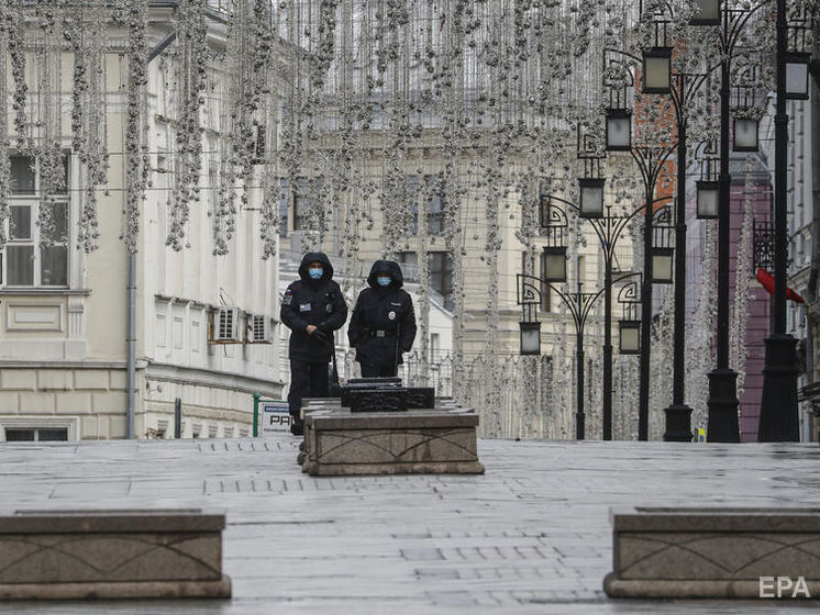 Через коронавірус на всіх в'їздах до Москви виставили поліцейські патрулі