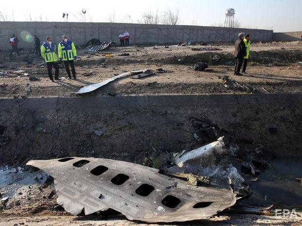 Анализ черных ящиков со сбитого в Иране украинского самолета отложили до окончания пандемии