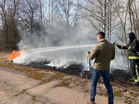 В Чернобыльской зоне отчуждения потушили пожар – Фирсов
