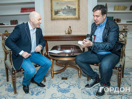 ﻿Гордон закликав Зеленського призначити Саакашвілі прем'єром, а блок безпеки віддати Смешку. Саакашвілі відповів