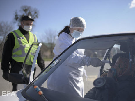 С 16 апреля на въездах в Киев будут измерять температуру