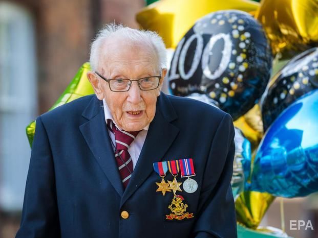 ﻿99-річний ветеран із Британії зібрав £17 млн для лікарів. До пожертв долучився навіть герцог Кембриджський