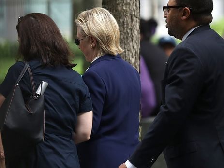 Клинтон стало плохо на панихиде по погибшим 11 сентября