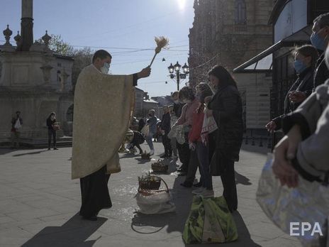 ﻿Українці переважно святкували Великдень удома – прессекретарка Зеленського