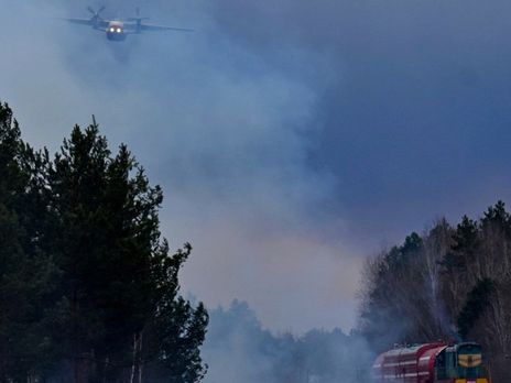 В Житомирской области на 4000 га горит лес. Фоторепортаж