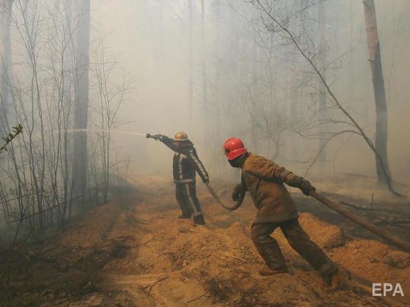 ﻿Євросоюз готовий надати Україні допомогу в боротьбі з пожежами в Чорнобильській зоні відчуження