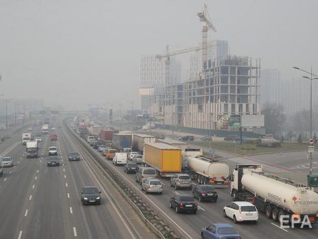 У рейтингу забруднення повітря Київ сусідить із Кувейтом і Делі