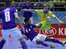 В стартовом матче чемпионата мира по футзалу Украина уступила Бразилии. Видео