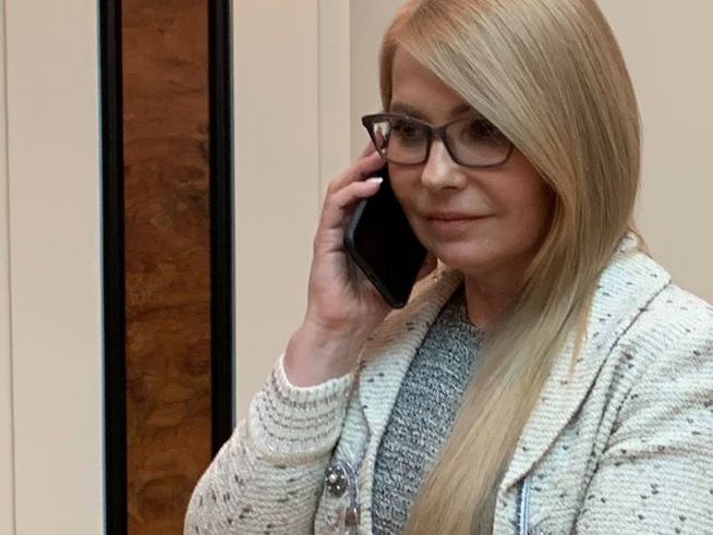 ﻿Тимошенко оприлюднила архівне фото з дочкою