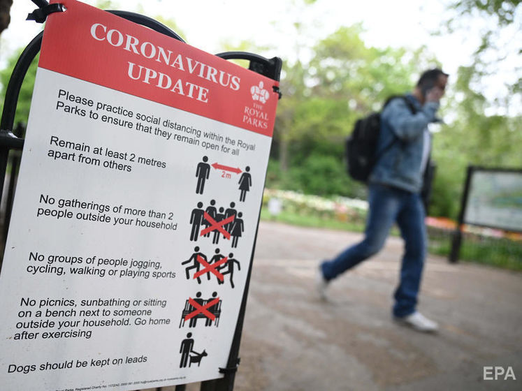 ﻿У Британії впродовж доби від коронавірусу померли 360 осіб. Це мінімум протягом чотирьох тижнів