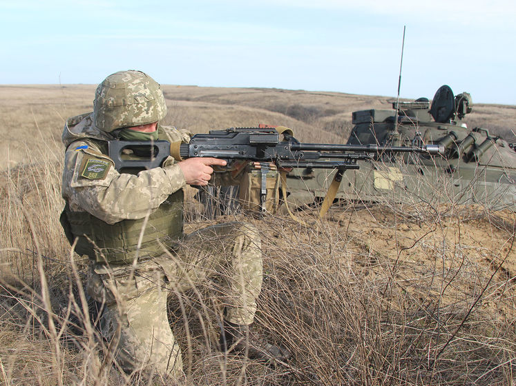 ﻿На Донбасі снайпер бойовиків поранив українського військовослужбовця – штаб ООС