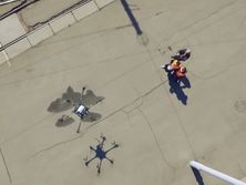 В Киеве для дезинфекции используют беспилотники. Видео