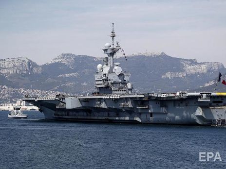 ﻿Майже весь екіпаж авіаносця Charles De Gaulle одужав від COVID-19