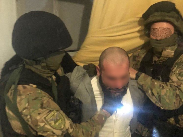 ﻿У Київській області поліція затримала росіянина, який погрожував підірвати багатоповерховий будинок