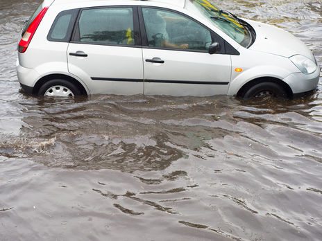 ﻿У Києві через зливу оголошено штормове попередження – КМДА