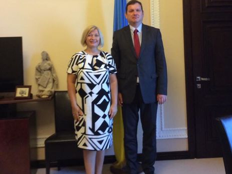 Ирина Геращенко призвала Латвию присоединиться к вопросу освобождения заложников