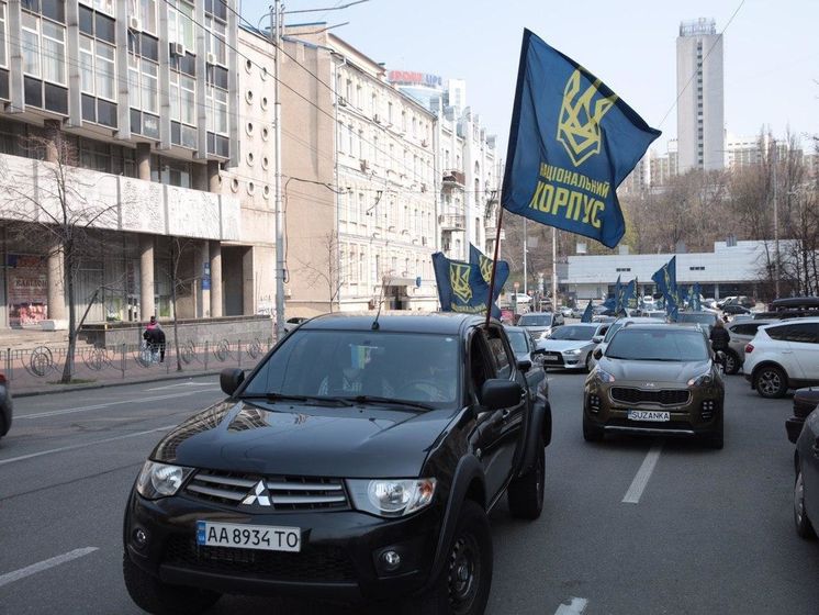﻿"Нацкорпус" відкинув звинувачення ексдобровольців "Азова" про побиття через підтримку Стерненка
