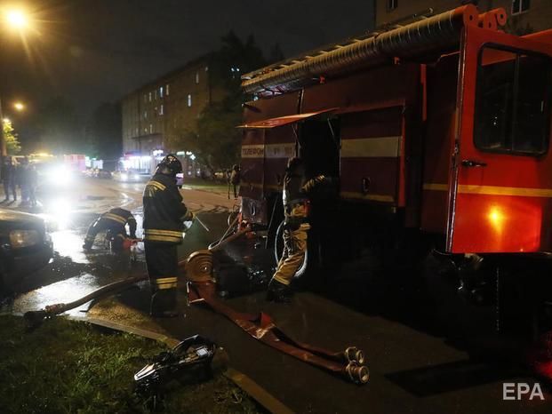 В Москве загорелась больница для пациентов с COVID-19, есть погибший