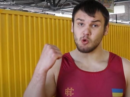 ﻿Український борець викликав Усика на бій без правил