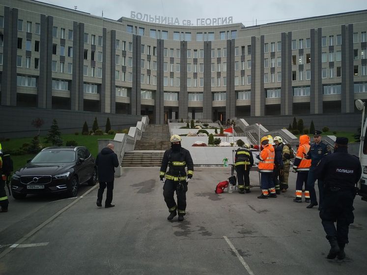 ﻿В адміністрації Санкт-Петербурга назвали причину пожежі в лікарні, де лікують хворих на COVID-19