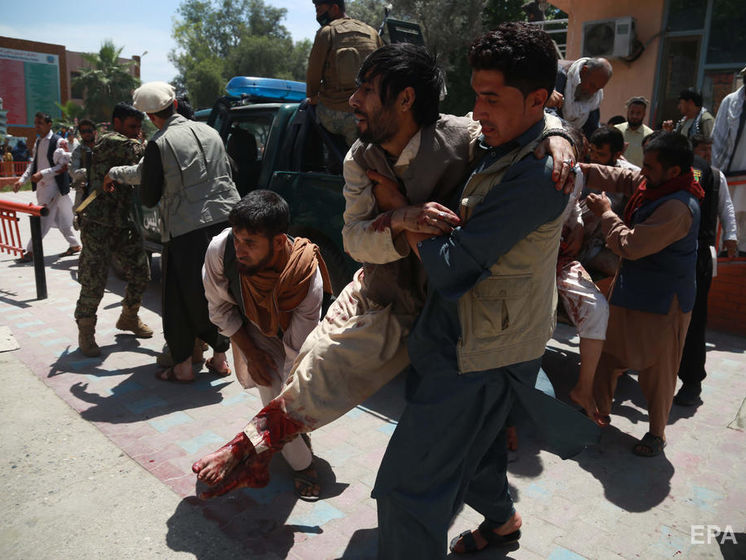 ﻿В Афганістані стався вибух на похороні начальника поліції, 24 загиблі