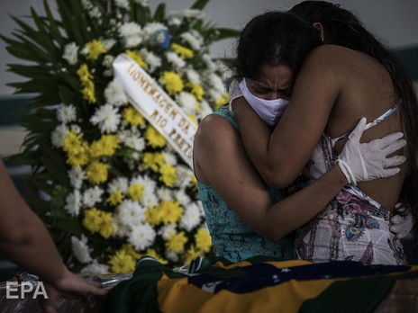 В Бразилии – рекордный суточный прирост зараженных коронавирусом, число инфицированных превысило 200 тыс. 