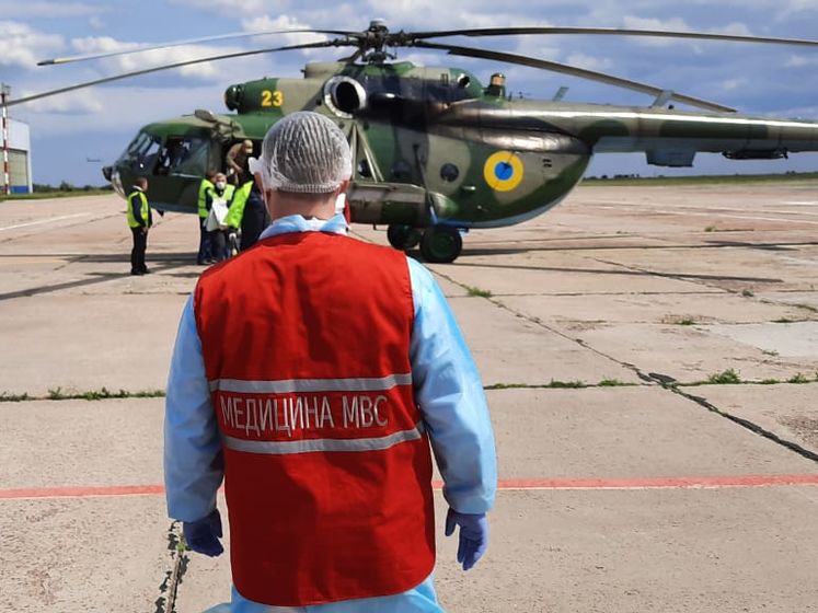 ﻿Двох поранених під Трьохізбенкою бійців батальйону "Луганськ-1" вертольотом доправили у Дніпро