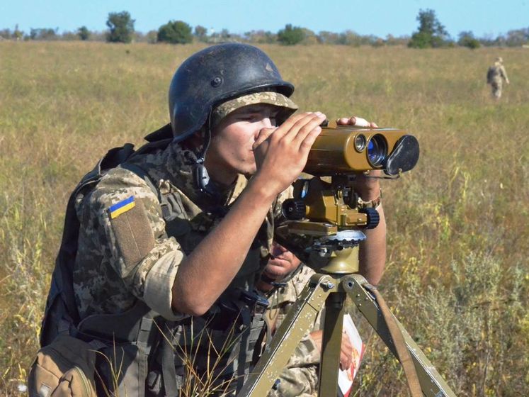 В Донецкой области снайпер боевиков попал в украинского военнослужащего – штаб ООС