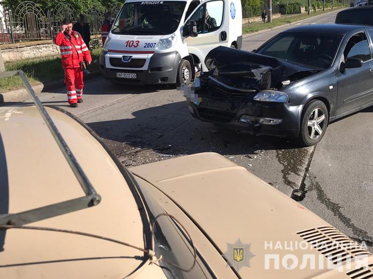 ﻿У Бердянську водій "Запорожця" помер за кермом і потрапив у ДТП – поліція