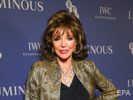 87-летняя Джоан Коллинз обнародовала фото с 55-летним мужем