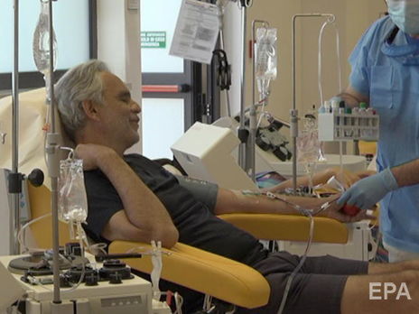 Андреа Бочелли переболел COVID-19 и стал донором плазмы