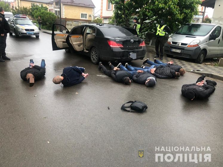 ﻿У Броварах після сутички зі стріляниною затримано 10 осіб