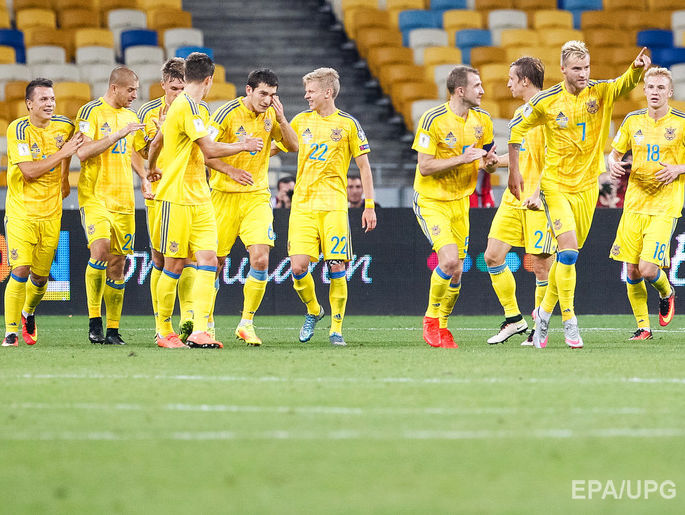 Сборная Украины поднялась на 29-ю позицию в рейтинге ФИФА