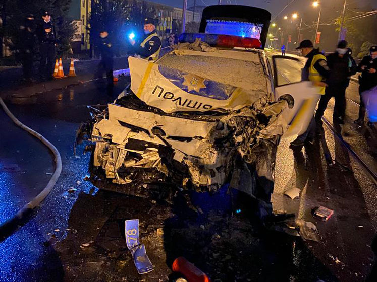 ﻿У Харкові у ДТП за участю поліцейських загинуло дві людини