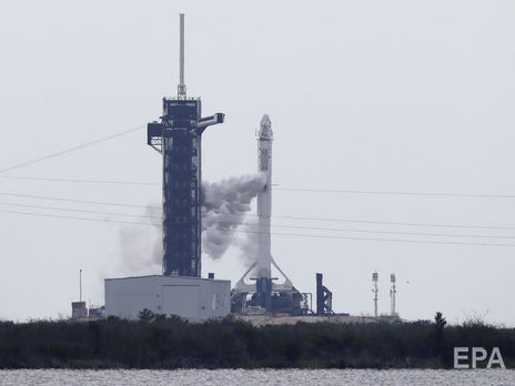 ﻿Запуск корабля SpaceX з астронавтами на борту, друга спроба. Трансляція