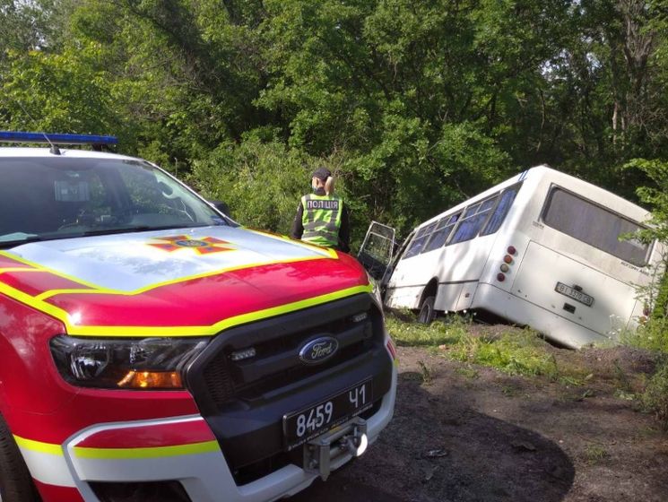 В Полтавской области произошло ДТП с участием маршрутки, есть погибший и пострадавшие
