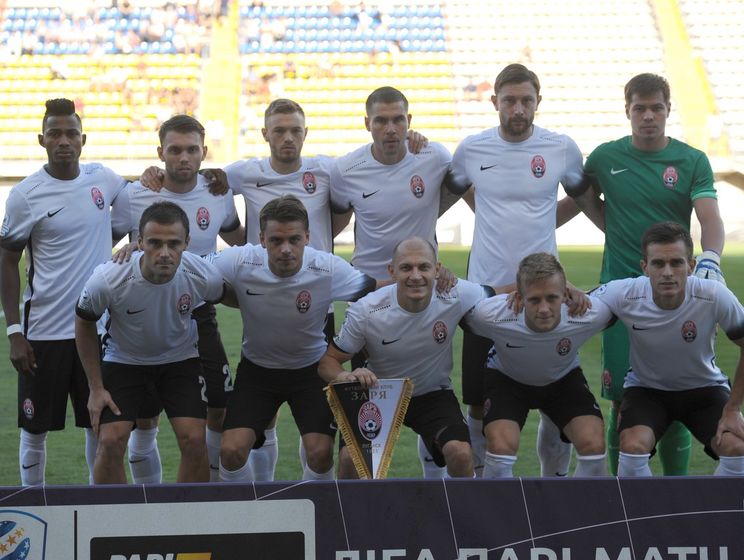 Луганская "Заря" упускает победу в первом матче группового этапа Лиги Европы