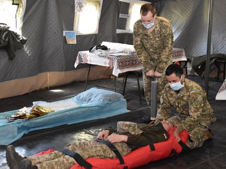 ﻿У зоні ООС українські військові знищили терориста – штаб 