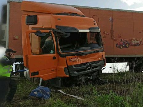 ДТП с четырьмя жертвами в Ровенской области. У задержанного водителя фуры ранее было 13 нарушений ПДД