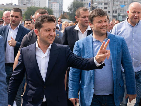 Зеленский признал ошибку с назначением Богдана главой Офиса президента и сказал, что видел его генпрокурором