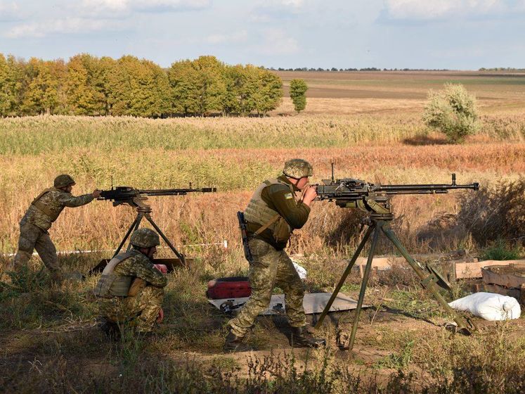 ﻿Бойовики чотири рази обстріляли українських військових біля хутора Вільного – штаб ООС