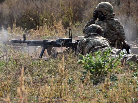 ﻿Бойовики скинули гранату з безпілотника, поранено українського військового – штаб ООС